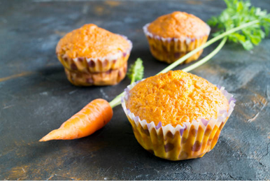 Carrot and Orange Muffins