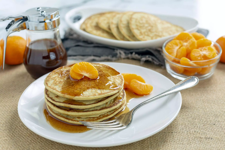 Clementine and Cinnamon Pancakes