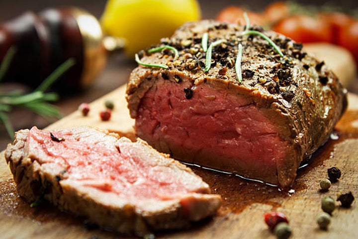 Herb Crusted Barbequed Fillet Of Beef