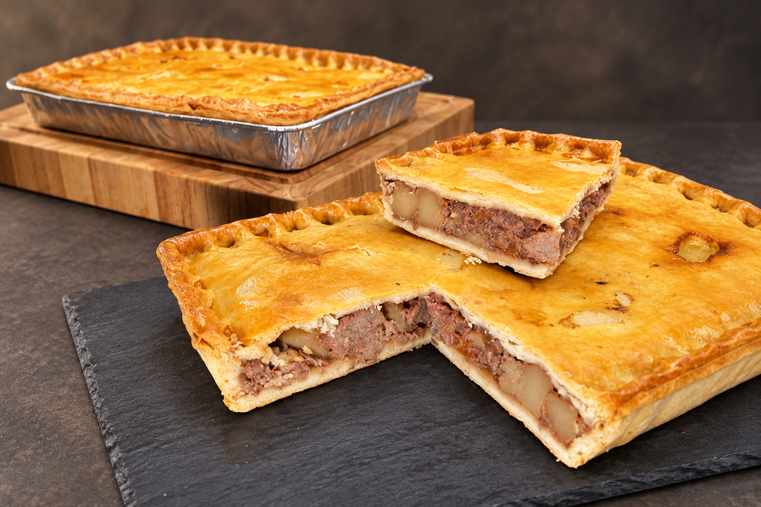 Bonfire Sharing Steak and Potato Traybake