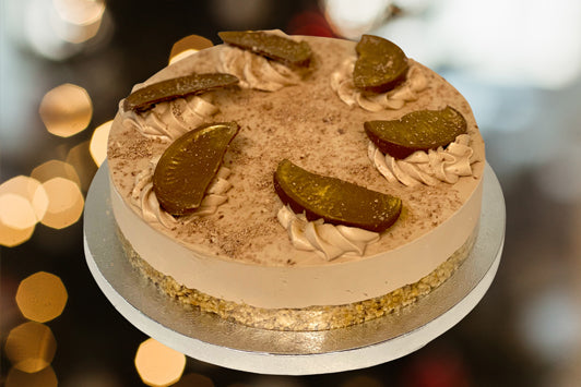 Orange Chocolate Cheesecake Serves 6