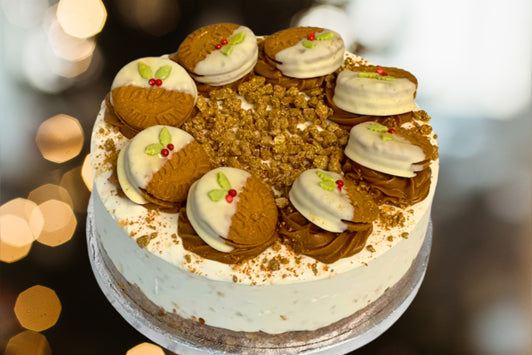 Lotus Biscoff Cheesecake Serves 6