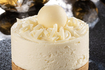 8 pack of Individual White Lindt Cheesecakes