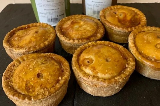 Bonfire Award Winning Homemade Pork Pies 6 Pack
